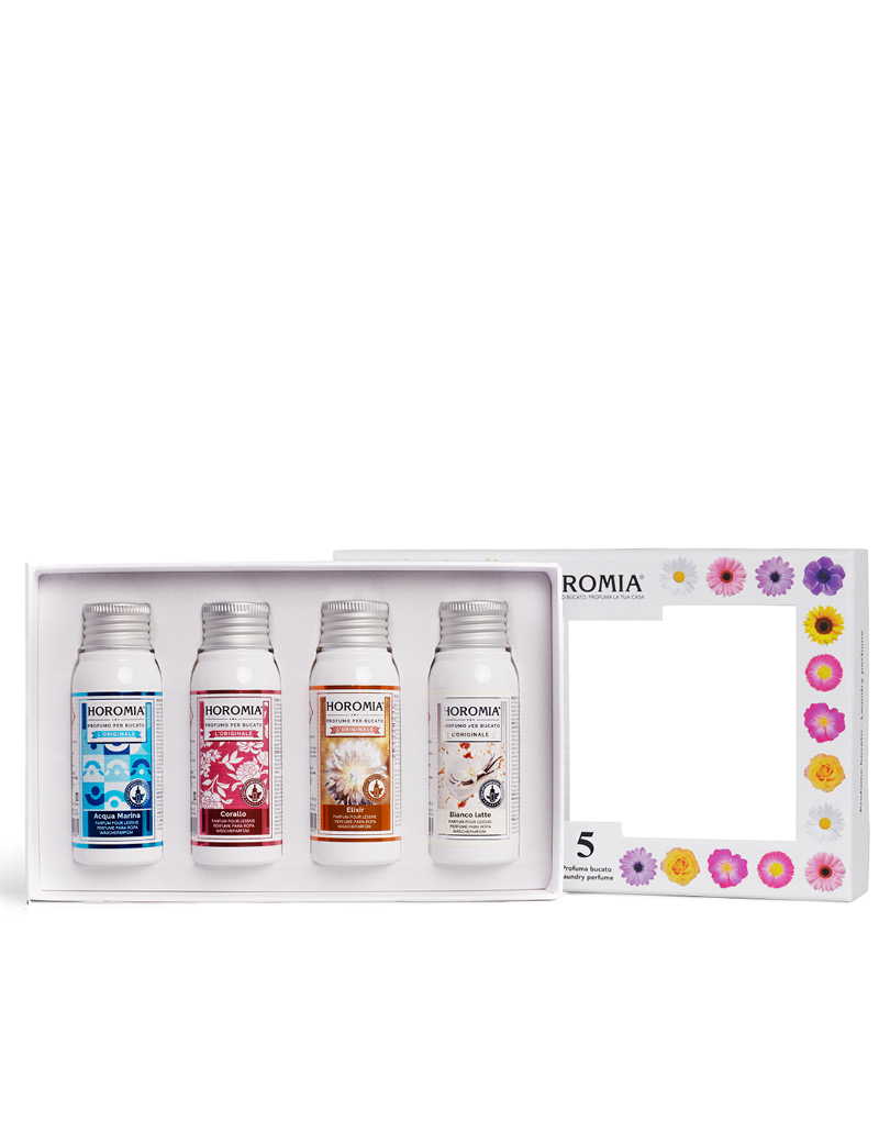 Horo5 - Acqua Marina, Corallo, Elixir, Bianco Latte da 50 ml