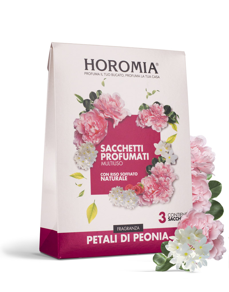 Sacchetti Profumati Multiuso Petali di Peonia