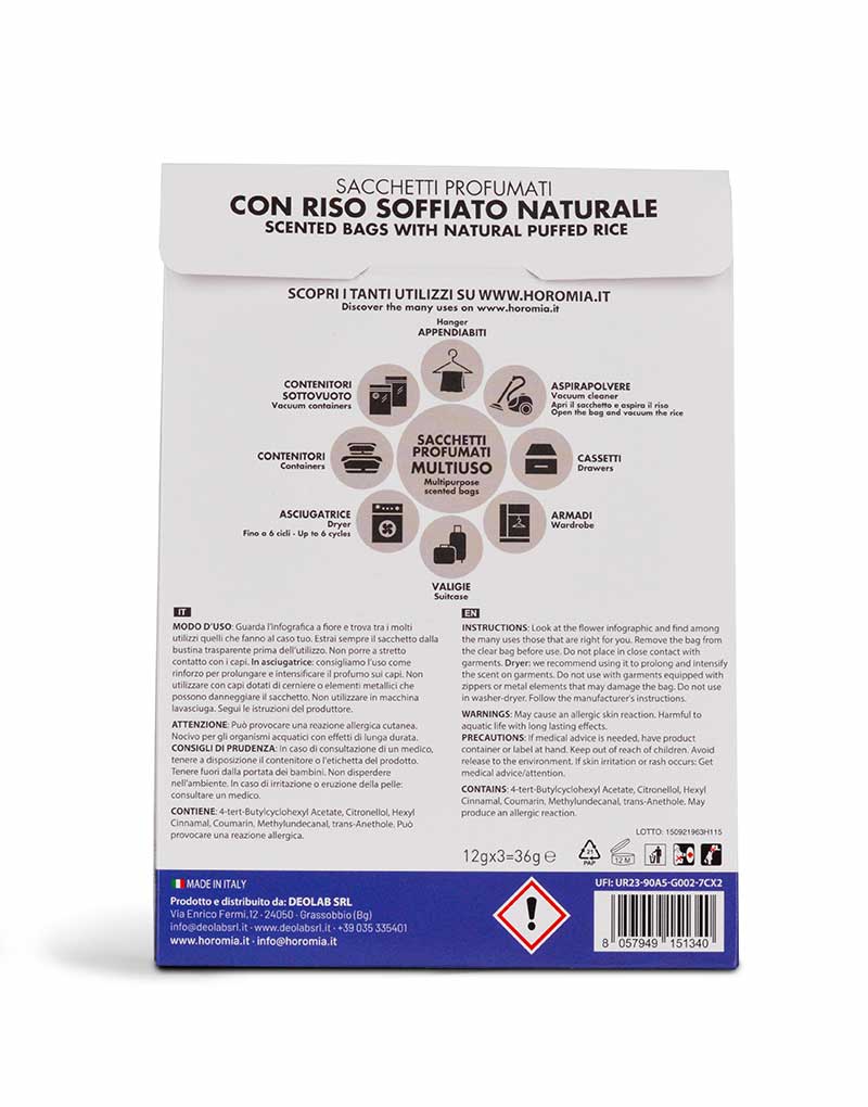 Multipurpose Scented Bags Blue