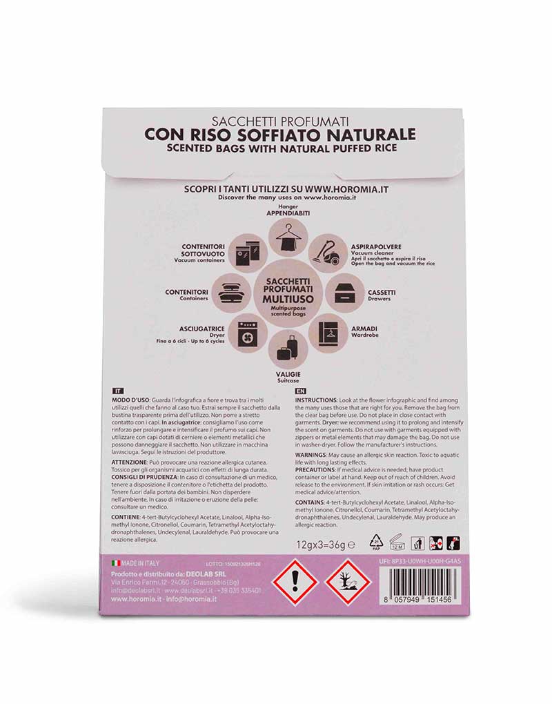 Multipurpose Scented Bags Brezza di Primavera