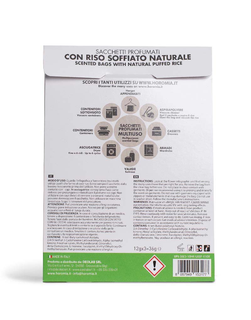 Multipurpose Scented Bags Fresh Odour Control